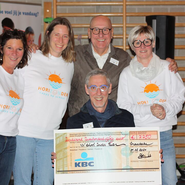 GBS De Horizon haalt een fenomenaal bedrag op ten voordele van School Zonder Pesten!
